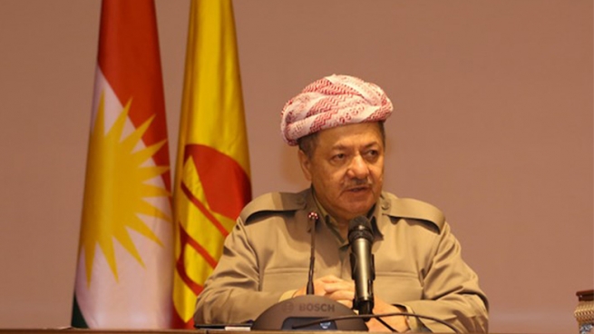 پەیامی سەرەخۆشیی سەرۆك بارزانی بۆ كۆچی دوایی بابا شێخ سەرۆكی ڕۆحانیی ئایینی ئێزیدی